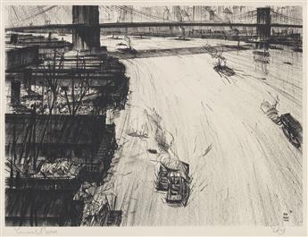 ERNEST BORN Two lithographs.